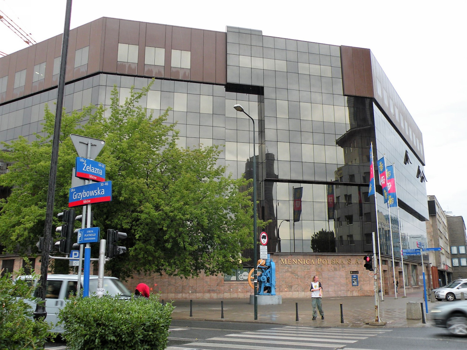 Zdjęcie architektury budynku Siedziba Mennicy Państwowej